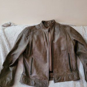 Men's leather jacket
